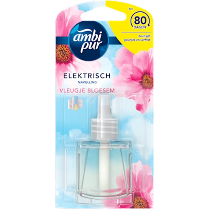 Ambi Pur Electrische Luchtverfrisser 1 compartiment Navulling Blossom & Breeze