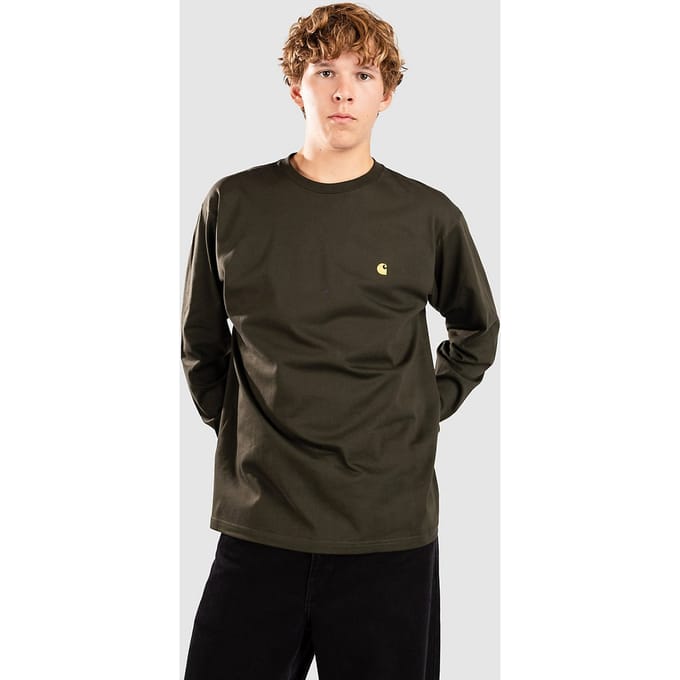 Carhartt WIP Chase Longsleeve groen