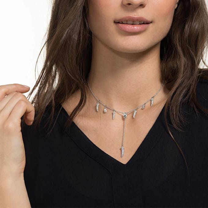 Collier Swarovski Polar Bestiary pour femme, argent, référence 5499631 White Silver white