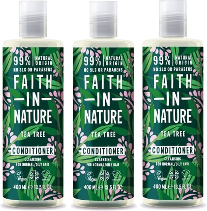 FAITH IN NATURE - Conditioner Tea Tree - 3 Pak