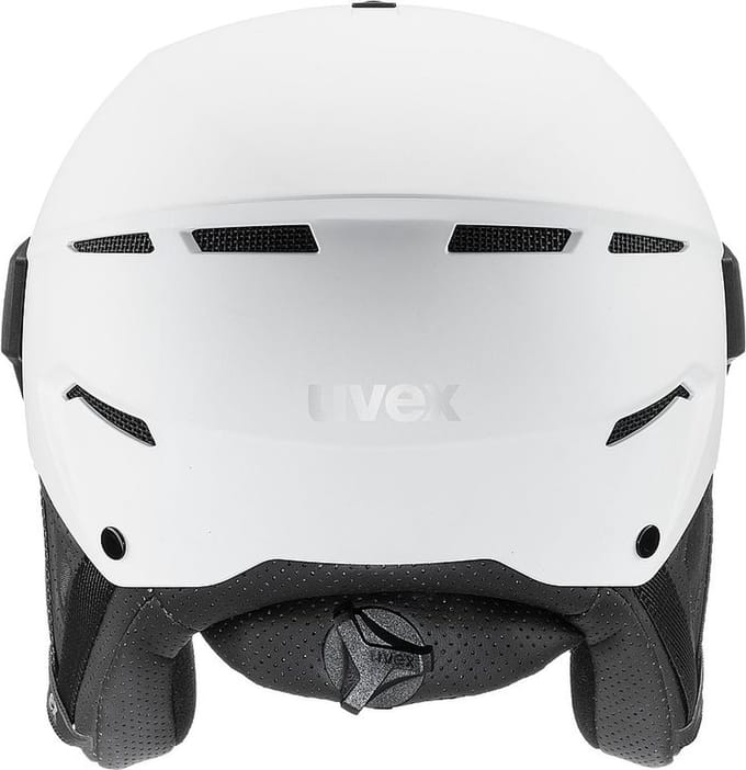 Skihelm Uvex Instinct Visor White Black Mat-56 - 58 cm
