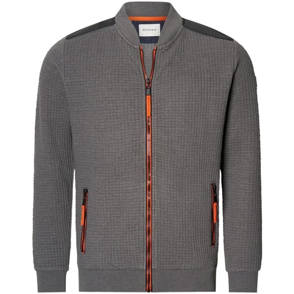 Babista herren Sweatvest - 68/70 - donkergrijs - Plus Size