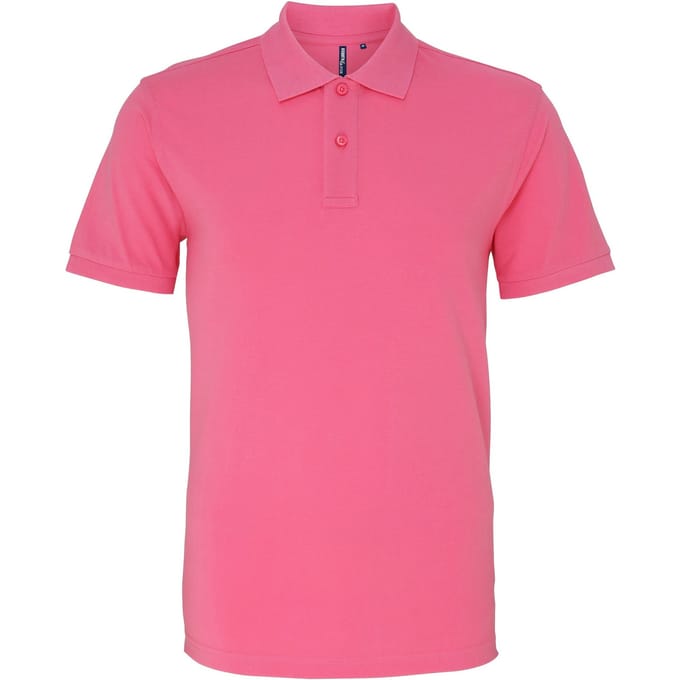Asquith & Fox Heren Poloshirt met korte mouwen (Roze Anjer)