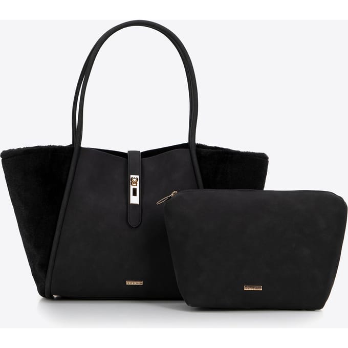 Wittchen Shopper - Dames Handtas - Eco-leer - Afneembare Binnenzak - Zwart