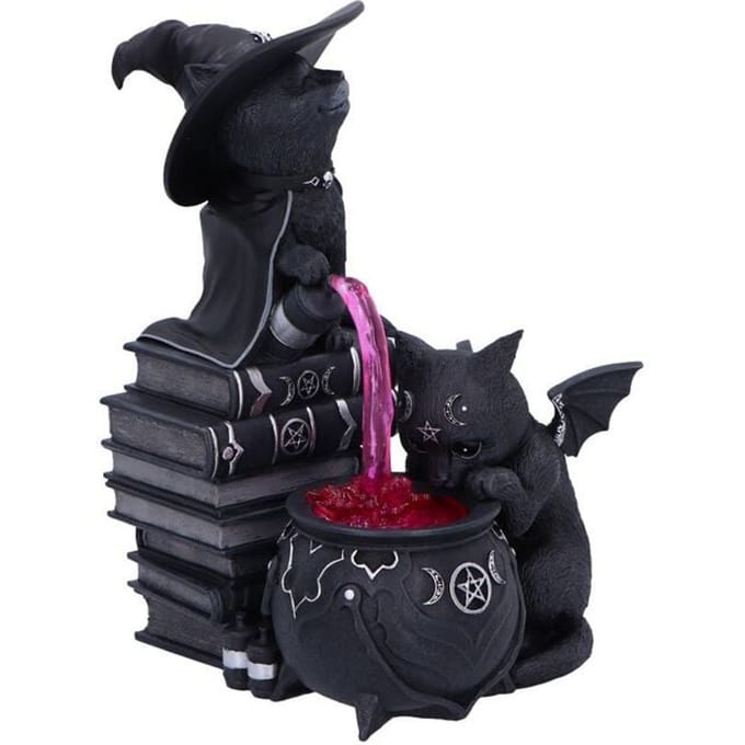 Nemesis Now - Gothic beeld - Cult Cuties Curious Cauldron - voor Geen - zwart
