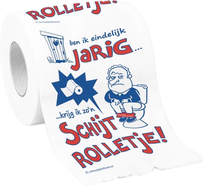 Paperdreams - Toiletpapier - Schijtrolletje