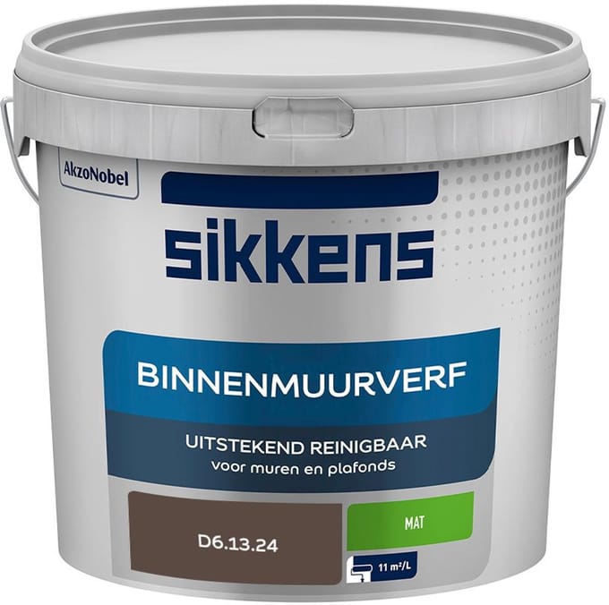 Sikkens - Binnenmuurverf Mat - D6.13.24 - Mengverf - 5 L