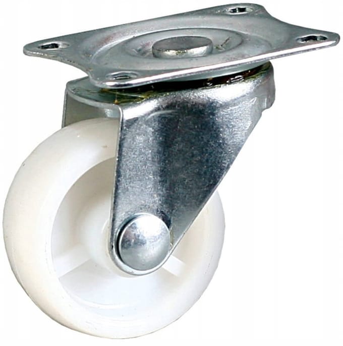 Rader Koło - Meubelwiel - 32 mm - Wit - Polypropyleen