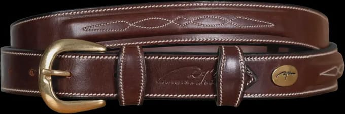 Riem met decoratieve stiksels Dy'on