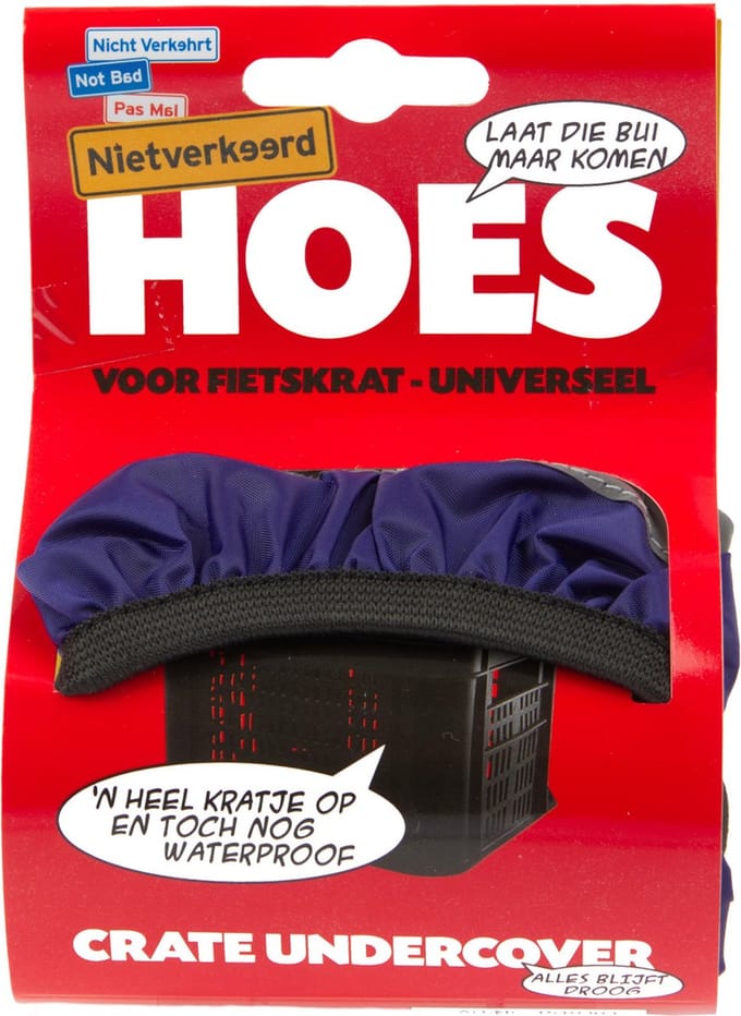 Nietverkeerd krathoes marineblauw/paars