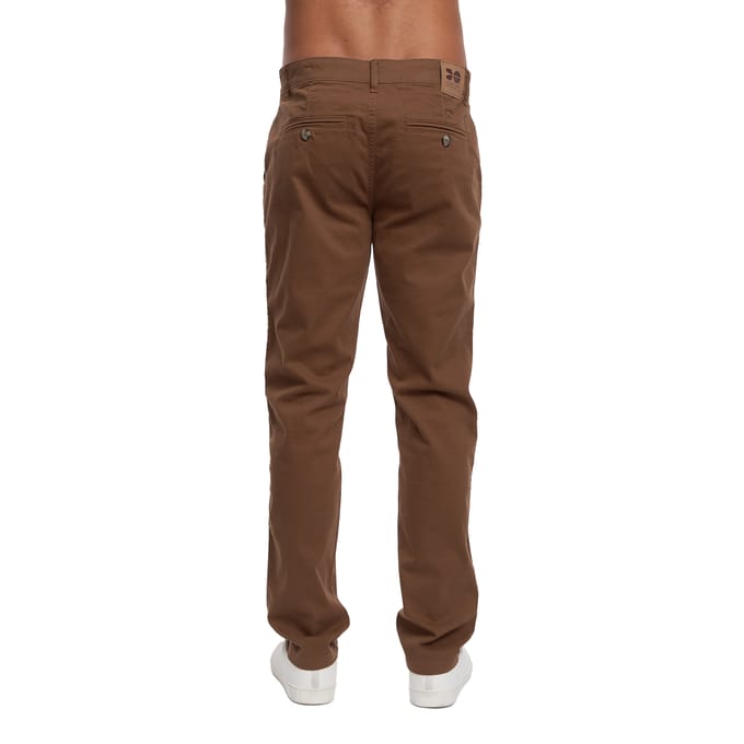 Crosshatch Heren Roysden Chinos (Kaneel)