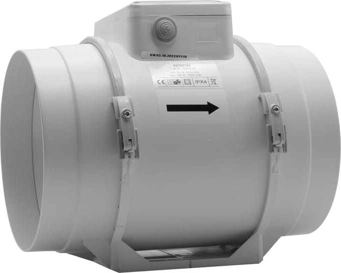 IL ProfVent ventilator Ø200mm