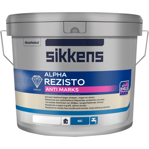 Sikkens - Alpha Rezisto Anti Marks - Wit - 1 liter