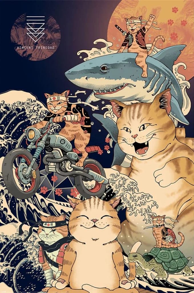 Vincent Trinidad Catana Montage Poster 61x91.5cm