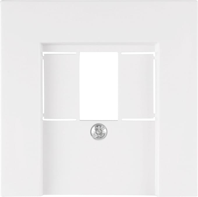 Gira System 55 afdekplaat TAE/USB - polarwit