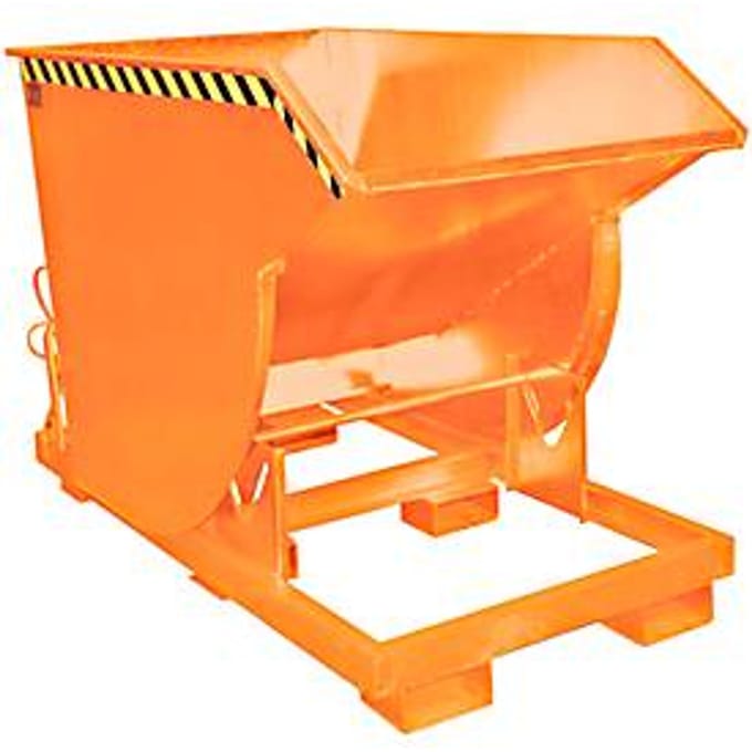 Kiepbak BKM 150, gelakt oranje
