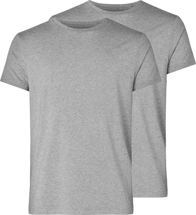 Resteröds Heren onder t-shirts 2 pack Bamboo