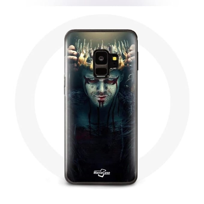 Hoesje - Vikings - Samsung Galaxy S9 Plus - Flexibel - Zwart - Bescherming