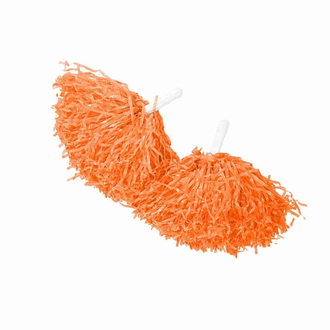 Cheerleader Pompons Team Cheer Sport Feest Dans Handige Accessoires (oranje)
