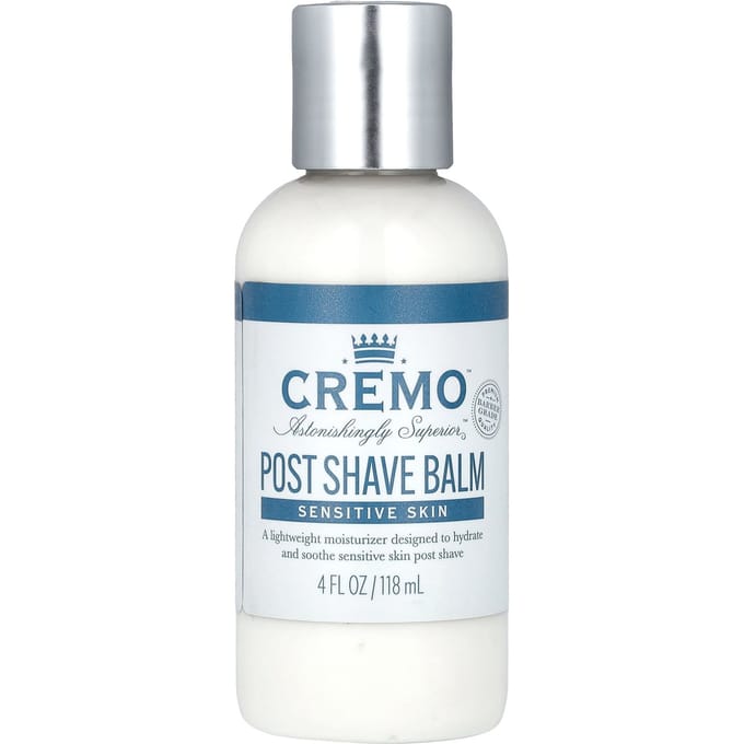 Cremo, baume après-rasage, peau sensible, 113 ml (118ml) white