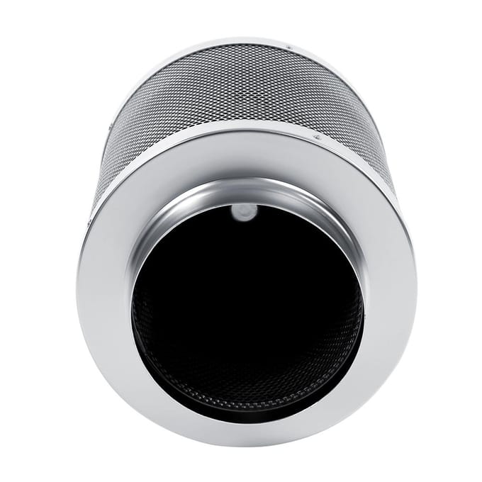 Roestvrij staal Koolstoffilters 6 Inch Hydroponics Houd Geur Weg Huis Werkplaats 300mm gray