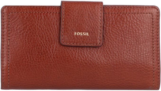 Fossil Logan Portemonnee RFID Leer 17 cm