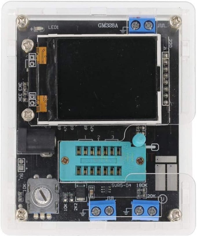 LCD Transistortester en Diode ESR Meter