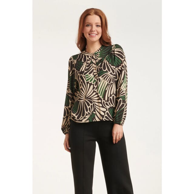 Smashed Lemon 24649 e grafische print top |