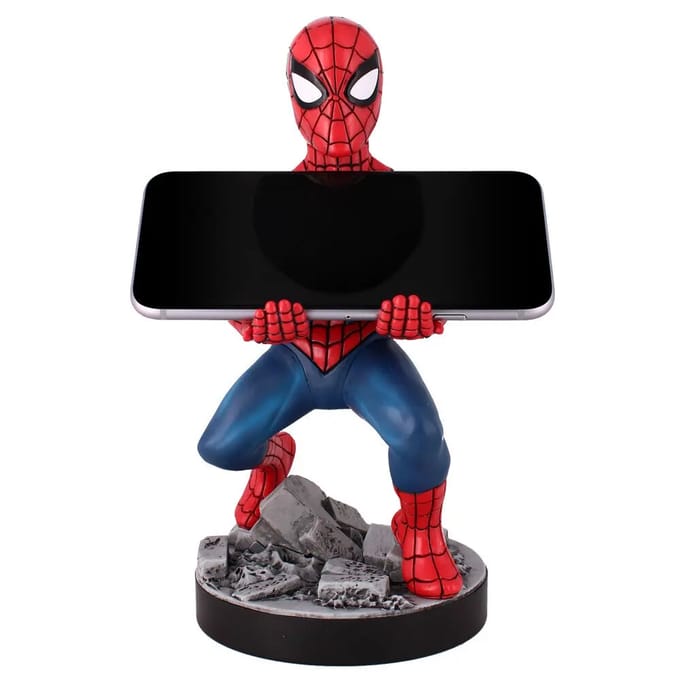 Spiderman - figurine standaard voor telefoon | controller | oplaadcase (Cable Guys Original)