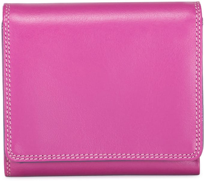 Mywalit Portemonnee RFID-bescherming Leder 10.5 cm - Dames - Horizontaal - sangria multi