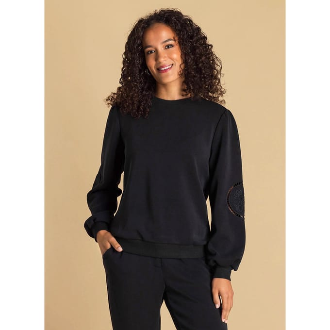 IVY BEAU Amanda Tops - Black - maat 36