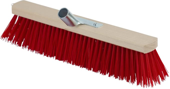 Kerbl 29477 grote bezem compact, 60 cm, elaston, steelhouder, 24 mm