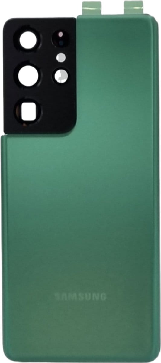 Achterkant Geschikt voor Samsung Galaxy S21 Ultra – Premium – Groen