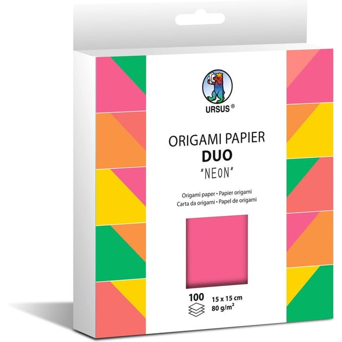 Origami papier "Duo" - Neon