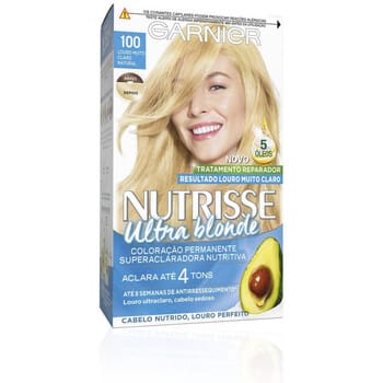 Garnier - Permanente Haarkleuring Nutrisse Ultra Blond - 100 Blond Très Clair