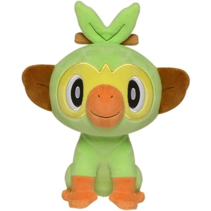 Pluche - KARAKTER OPTIES - Grookey - 8 inch - Pokémon Sword & Schild - Groen groen