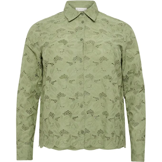 Damesblouse met lange mouwen KAFFE Curve KCTiara