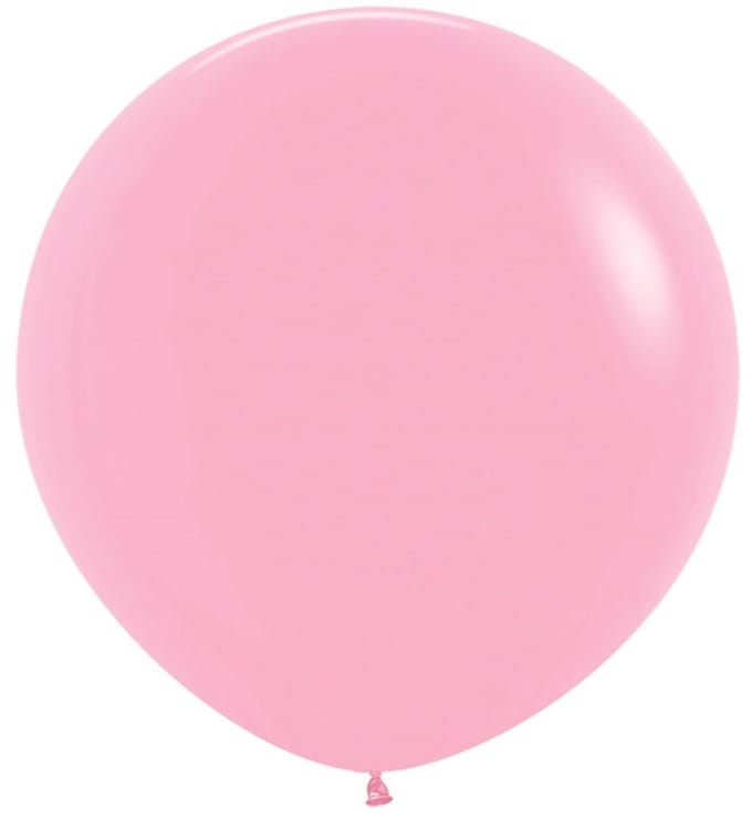 24 inch Ballon Sempertex pink - 3 stuks