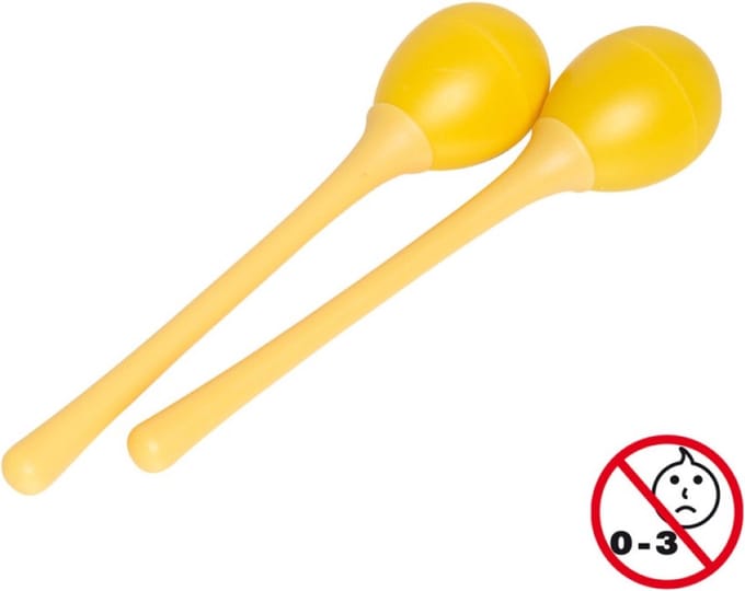 Stagg Maracas EGG-MA L/YW Geel