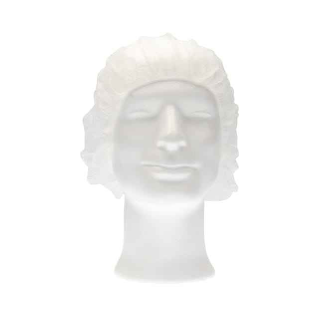 Haarnet CMT bouffant non-woven M 50cm PP wit