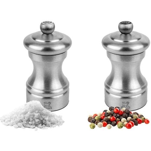 (6 stuks) PEUGEOT BISTRO HORECA Chef - Zout- & pepermolens - RVS - Hoogte: 100mm