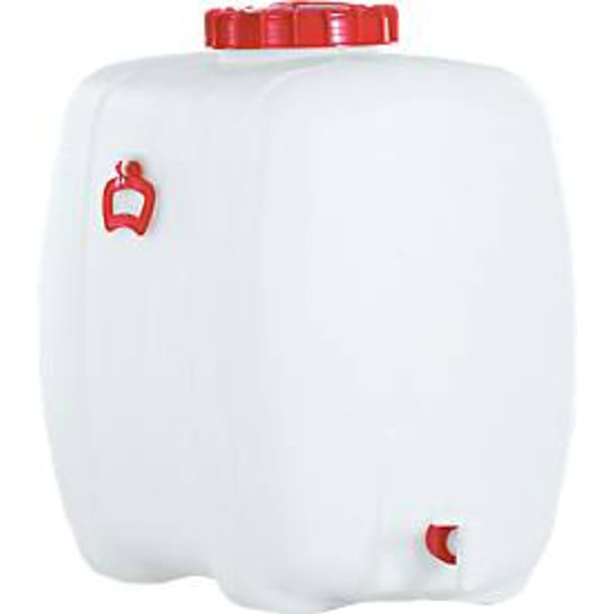 Ruimtebesparende tank 150 l, ovaal