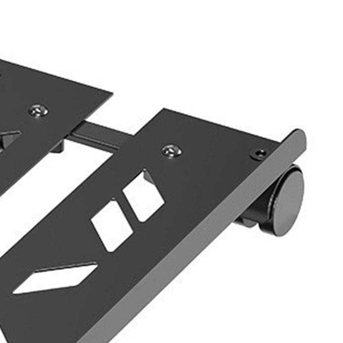 Metalen Computer Toren Standaard 360 Graden Beweging Gemakkelijk Schoonmaken Desktop Computer Standaard voor Thuis 1.2mm black