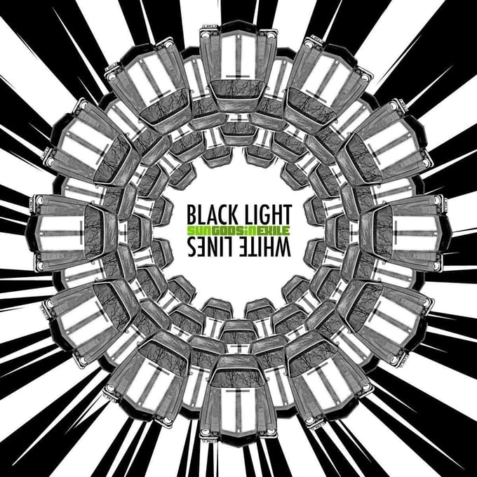 Black Light White Lines - Sun Gods In Exile