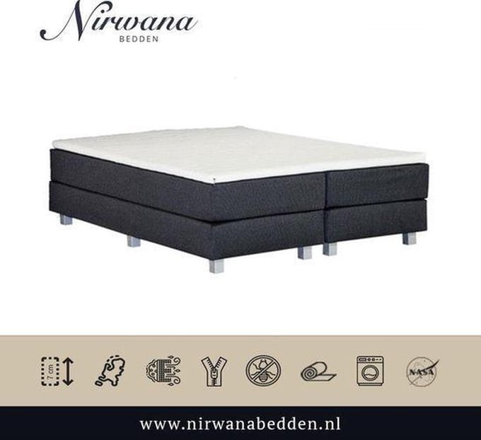 Topdekmatras - Topper 150x190 - NASA-VISCO/Gel Traagschuim 6 cm dik