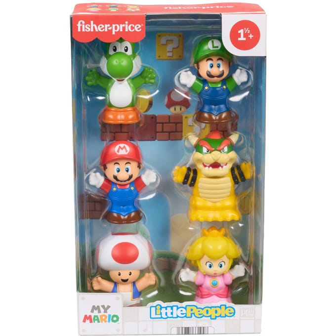 Fisher Price lp super mario figure 6-pack