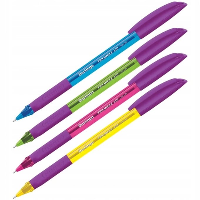 Berlingo Triangle 110 Kleuren Balpen - Zacht Schrijven