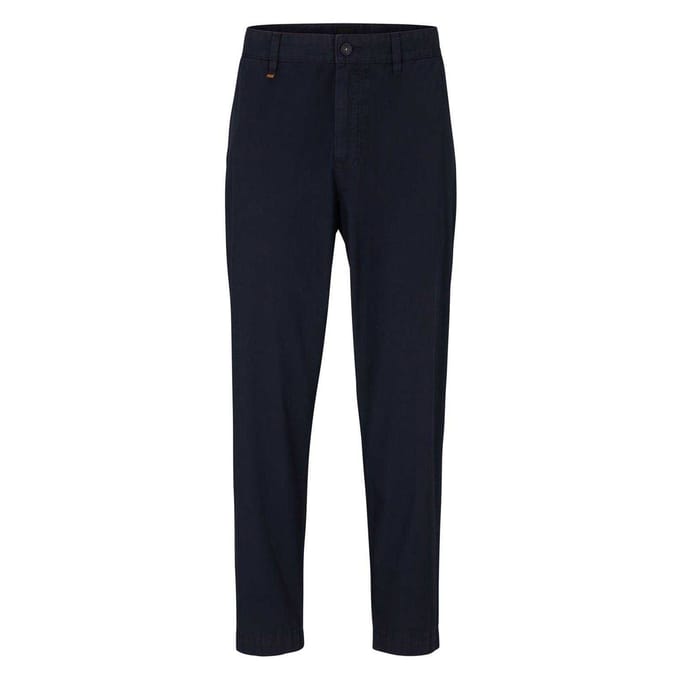 Boss Heren Statum Regular-chino’s (Donkerblauw)