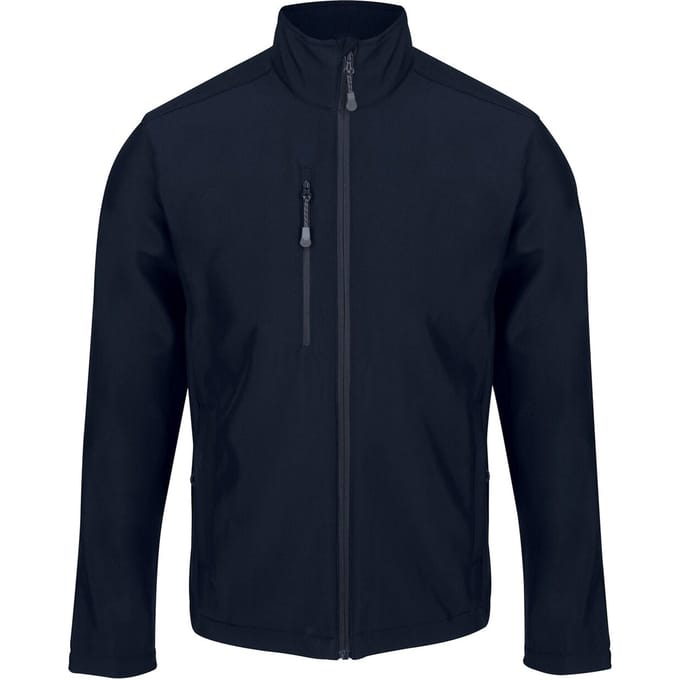 Regatta Heren Eerlijkheid gemaakt van gerecycled Softshell-jasje (Marine)