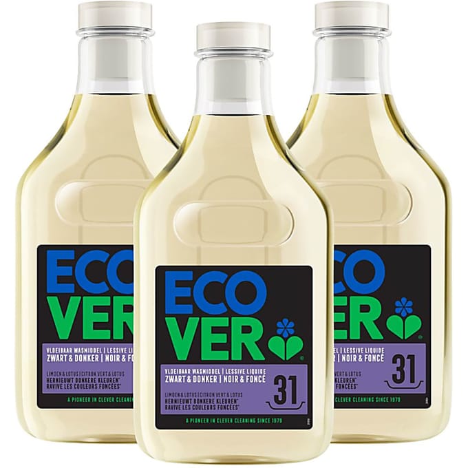 Ecover Zwarte en Donkere Was Pack 84 wasbeurten